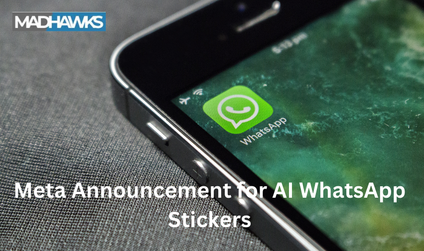 Meta Announcement for AI WhatsApp Stickers